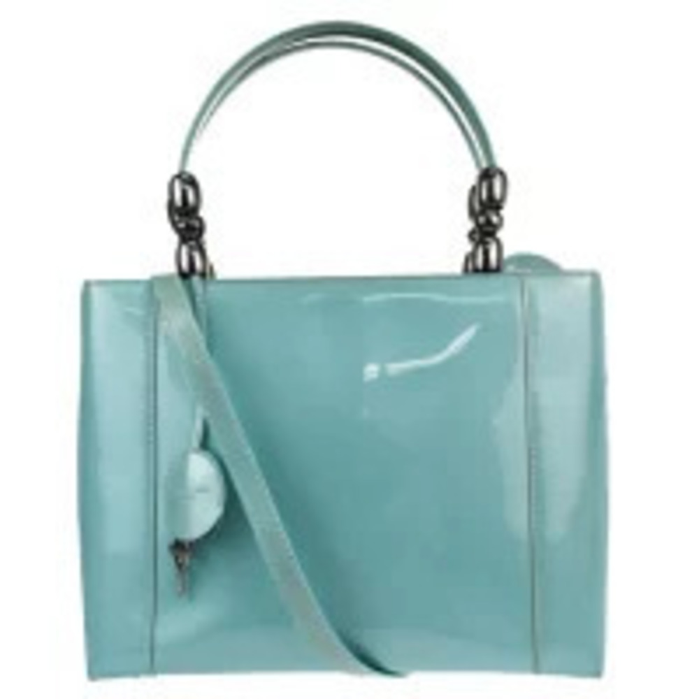 Christian Dior Maris Pearl Handbag Shoulder Bag Emerald Green